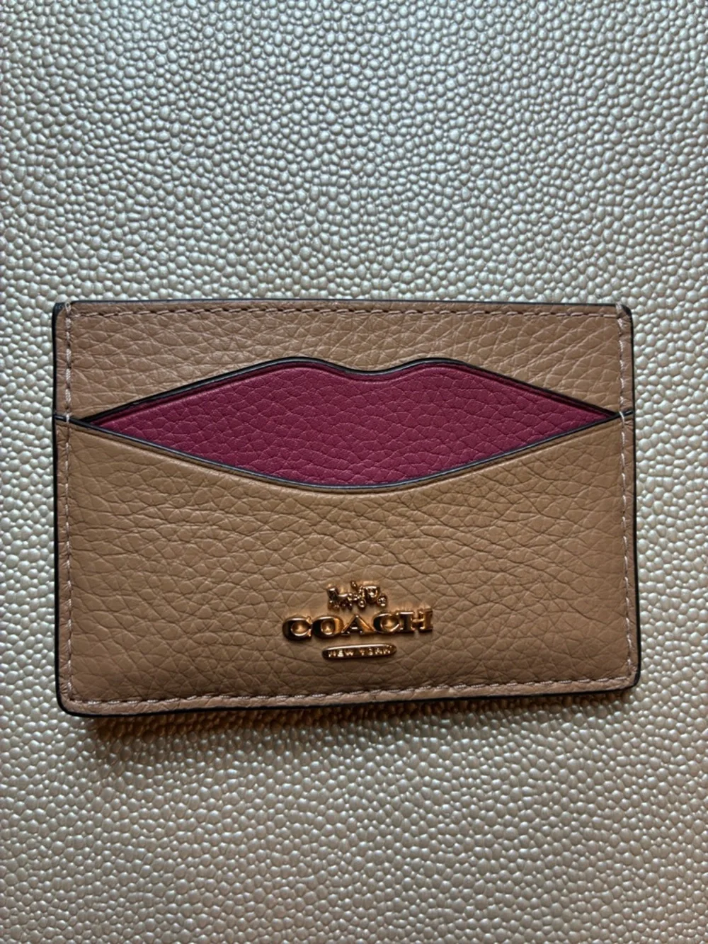 Coach Lip Card Case - Picture 2 of 6